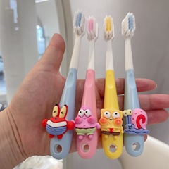 1-12 years old Spongebob soft-bristled children's toothbrush 6-12 years old 3 to 6 years old and above soft-bristled children's toothbrush for boys and girls