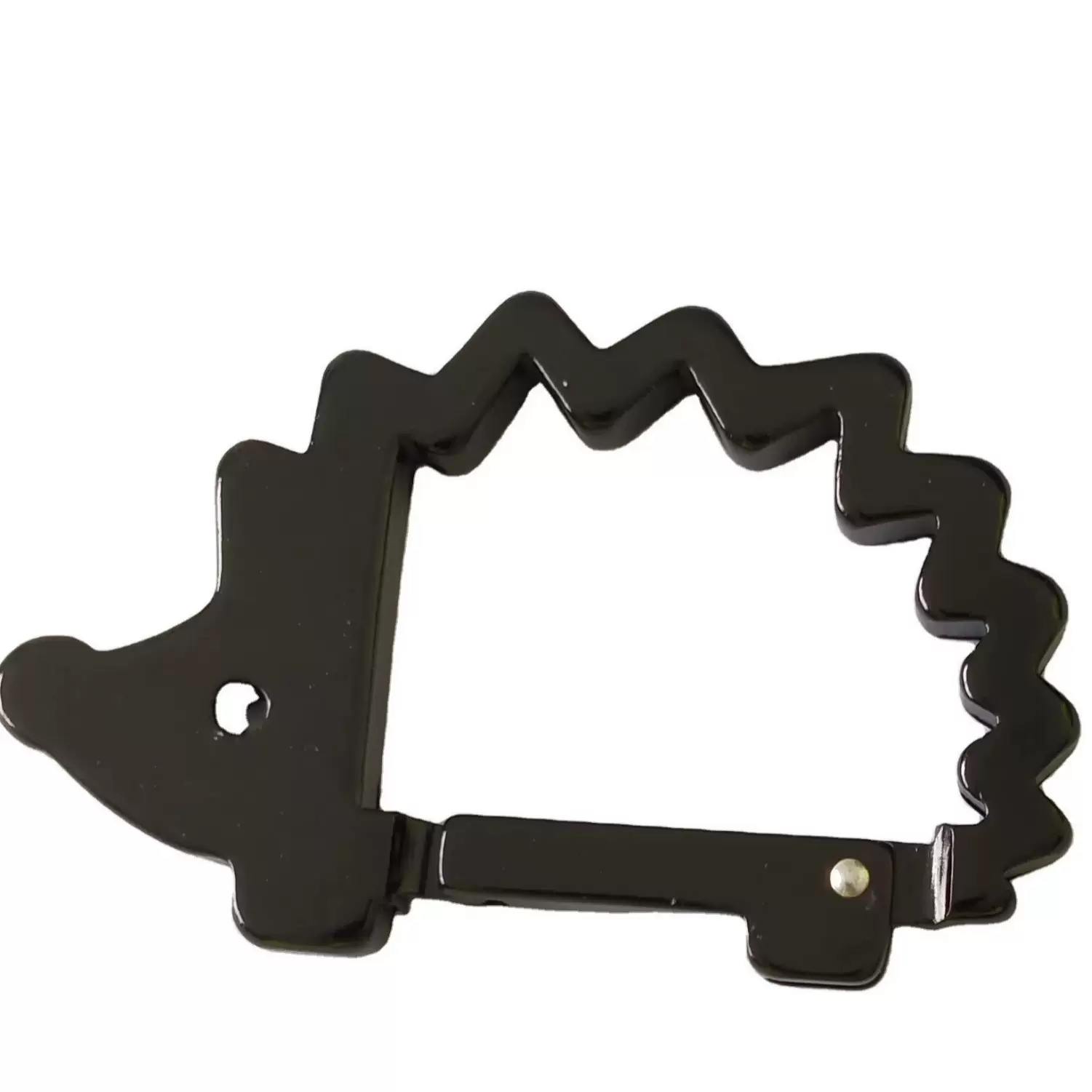 抖音爆款刺猬造型铝合金钥匙扣手机链钥匙扣饰品配件可以激光logo