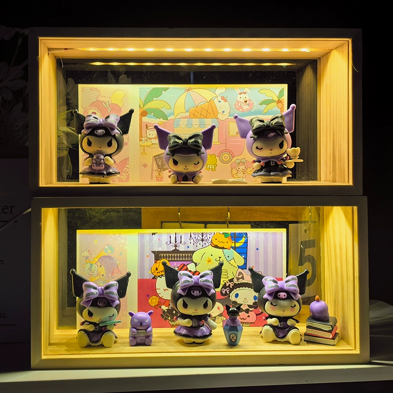 Санду Kuromi Lucky Series Слепой базовый слепой Cross Playing handmade girl день рождения подарки автомобильное свайп