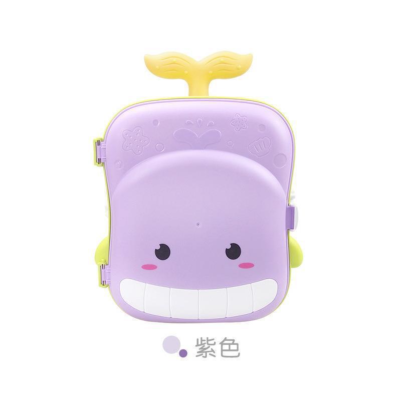 Transfronterizo nuevo verano para niños Transferencia de música baño excavación de agua arena pala arena playa juguete traje trolley case regalo