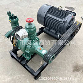电机款双叶轮高压泵 柴油4寸高压泵图片 移动式柴油泵 双叶轮增压
