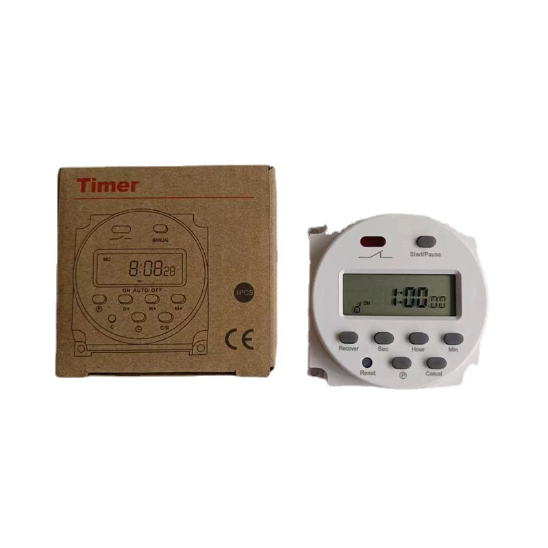 Контроллер времени CN102 одинарный и двойной обратный отсчет второго цикла управления микрокомпьютером переключатель времени
