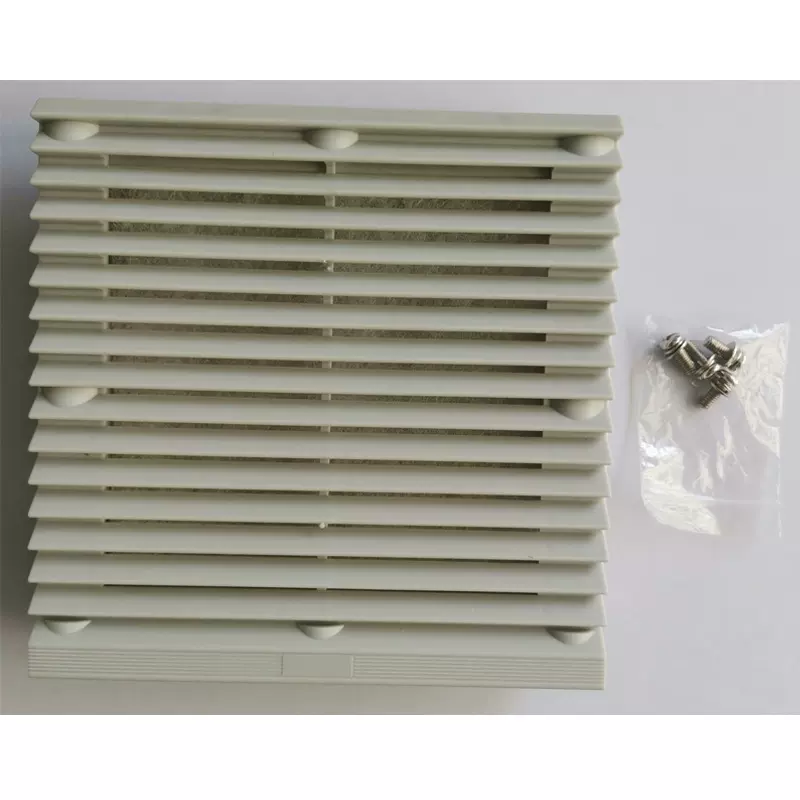 厂家直供散热风扇12038百叶窗通风过滤网组风机批发排风扇
