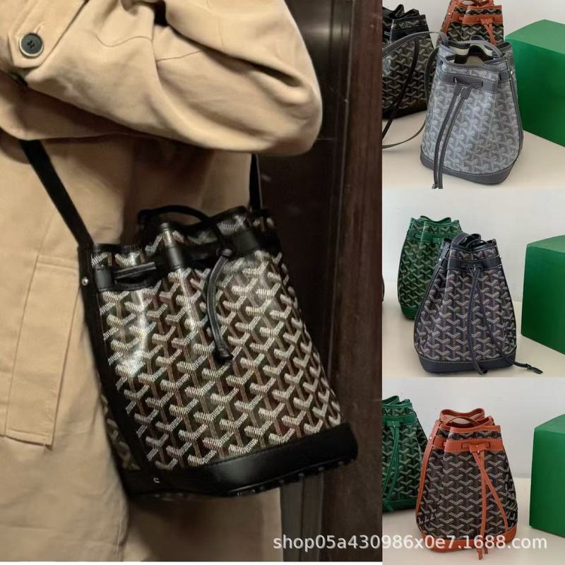 25 新巾着バケットバッグトートバッグファッションビジネス通勤ショッピングバッグプリントショルダーハンドヘルドレディースバッグ|undefined