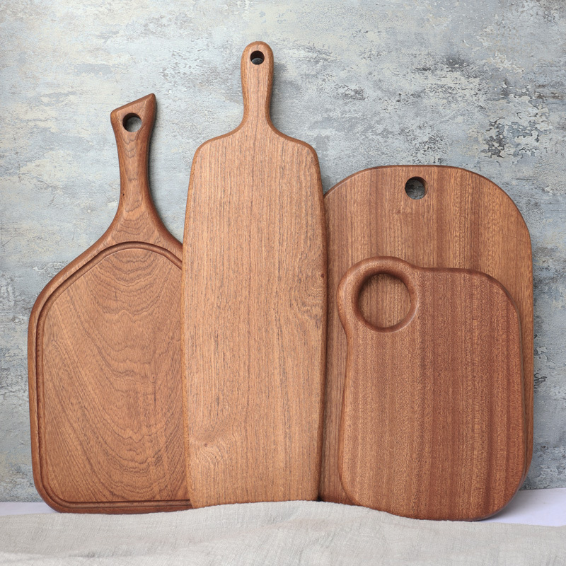Tabla de cortar de madera maciza, tabla de cortar pequeña, tabla de pan, tabla de complementos alimenticios para niños, tabla de cortar sin pintura, bandeja de alimentos, tabla de madera entera, estilo ins