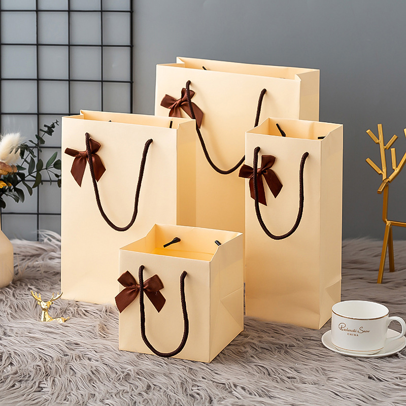 Paper bag birthday gift packaging bag we...