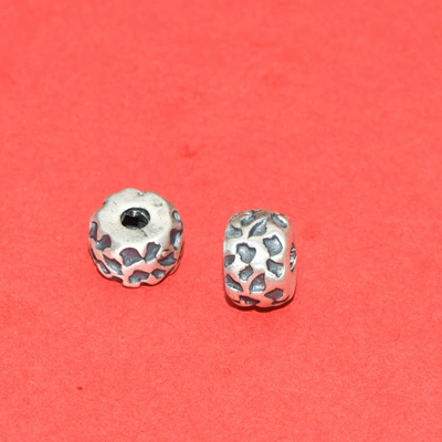 Zərgərlik ara hissələri Beads with Six-Word Mantra, Loose - no-3-7105mm-weighs-about-09g-spacer-beads-1-piece