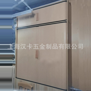 Manual Wood Grain Plastic Rolling Shutter Door Rolling Shutter Cabinet Door Sliding Foldableing Door Small Cabinet Rolling Shutter Door