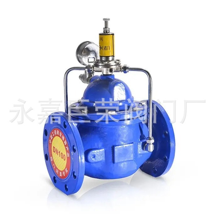 500X-10P DN80不锈钢持压泄压阀 水用先导式南高阀门