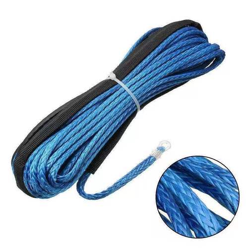 Winch rope made of high-density polyethylene, 5mm*15M off-road UTV TV Trailer Rope Polaris