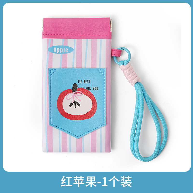 多巴胺可挂脖眼镜袋女式便携眼镜挂包插卡卡包大疆POCKET3收纳包|undefined