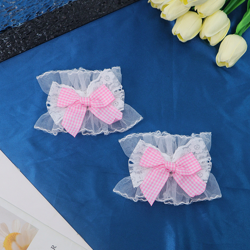 Ventas transfronterizas calientes nuevas pulseras de encaje dulces lindas celebridades Lolita muñecas góticas accesorios de baile