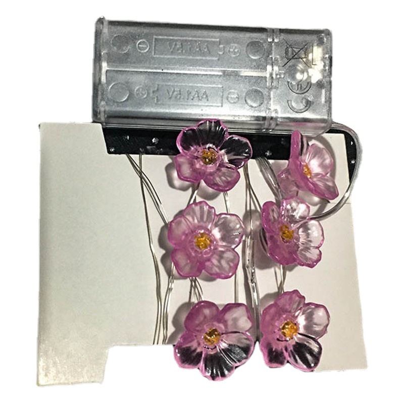 Día de Acción de Gracias llevó lámparas de cerezo al aire libre lámparas de jardín dormitorio decoración rosa pequeños fabricantes de lámparas al por mayor