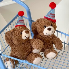 かわいい誕生日熊人形家庭用ドアノブ装飾創意玩具添い寝人形女の子誕生日プレゼント