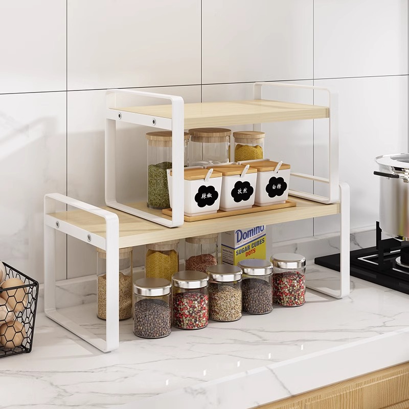 데스크탑 스토리지 랙 다층 책상 스토리지 랙 데스크 레이어 랙 철 학생 기숙사 테이블 작은 책장