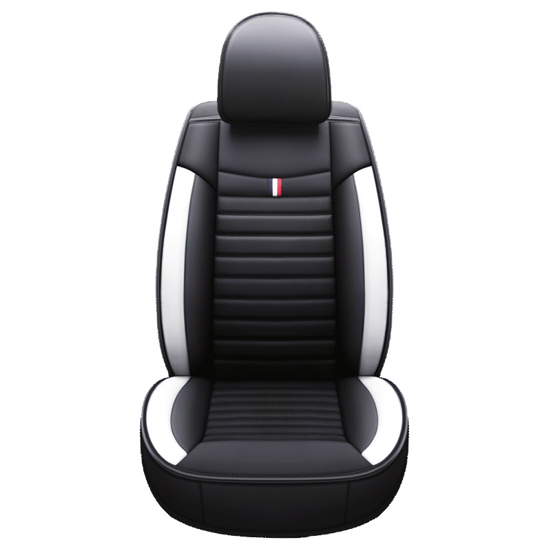 Universal – Seat cushion, seat cover Full Coverage Universal - black-white-single-seat-standard-version-universal