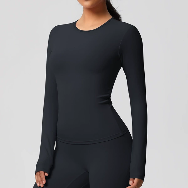7102 long sleeves-black