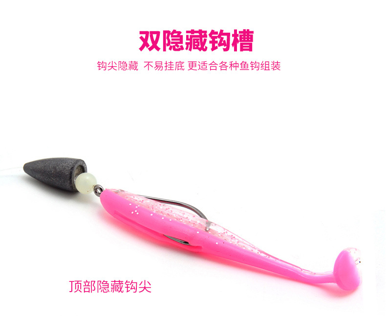 Shallow diving Paddle Tail Lures 10 Colors Soft Plastic Baits Bass Trout Saltwater Sea Fishing Lure