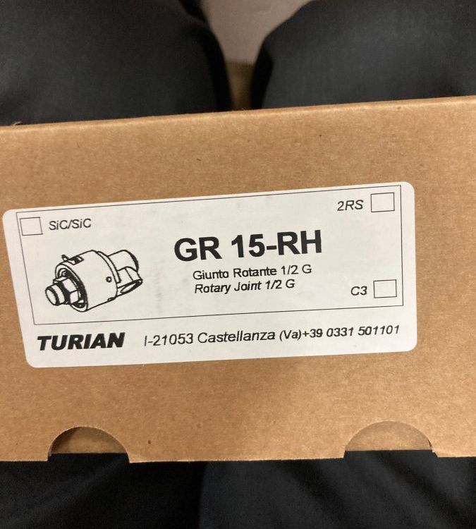 优势供应意大利原装进口TURIAN 旋转接头 GR 15 RH