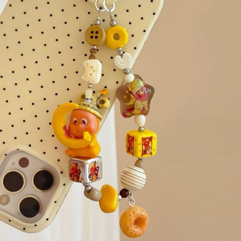 手作りスターマンアップル変更ベビーバッグキーホルダーペンダントクリエイティブギフト携帯電話チェーン|undefined