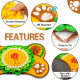 Wholesale Amazon Dog Smell Pad Hidden Food Smell Blanket Self-Hi to relieve boredom and consume energy to leak pet toys