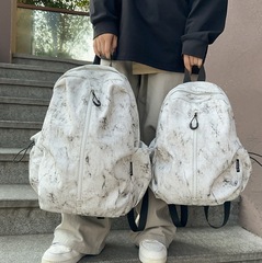 大容量の暗紋のかばんの中学生のデザイン感のリュックサックの高校の大学生のカップルのスーツの風のコンピュータのリュックサック