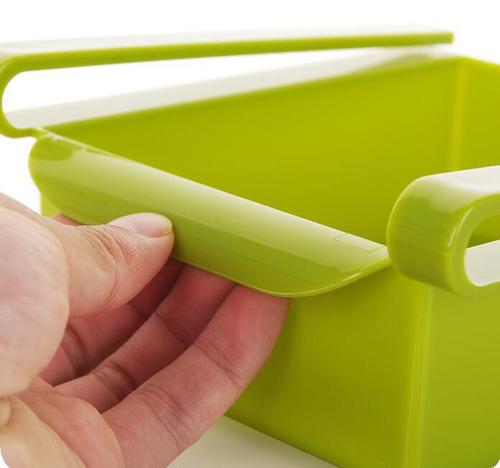 A1858 refrigerator fresh-keeping partition multi-purpose organizer storage box creative kitchen storage box storage basket 0.15