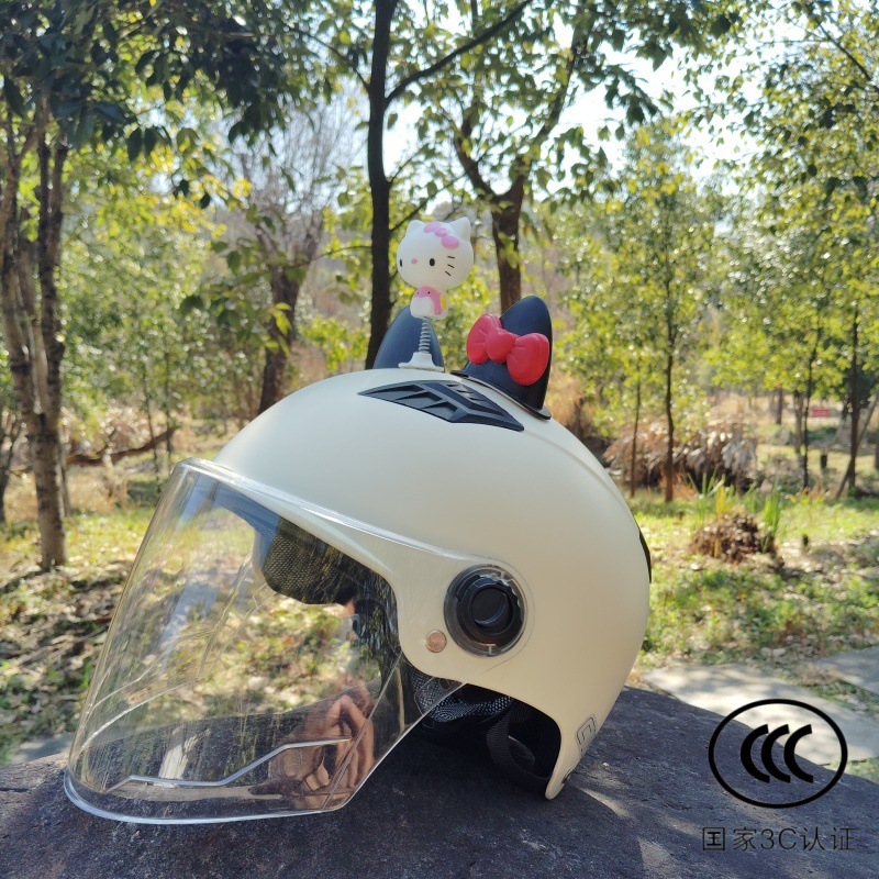 쌀+긴 투명 렌즈+KTM+검은색과 빨간색 활 귀