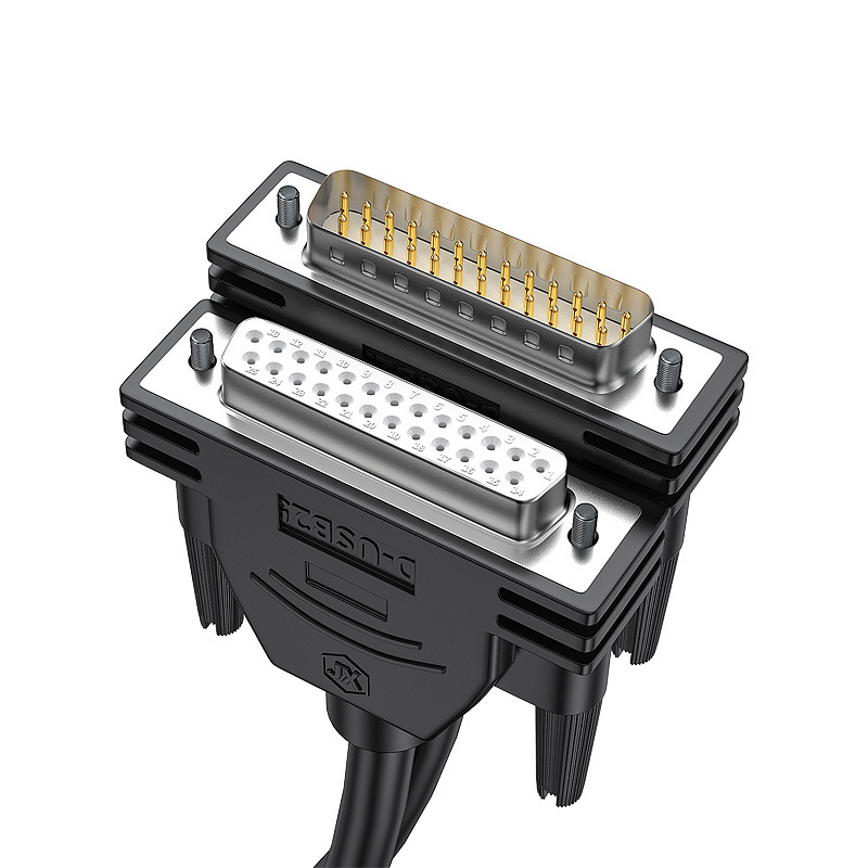 DB25 cable de extensión de cobre puro macho a macho a hembra 25 pin cable de conexión paralelo cable de datos de impresora de computadora serie