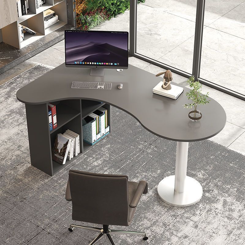 Computer Desk Desktop Home Desk Office Desk Simple Combination E-Sports Creative Office Desk Curved Computer Desk