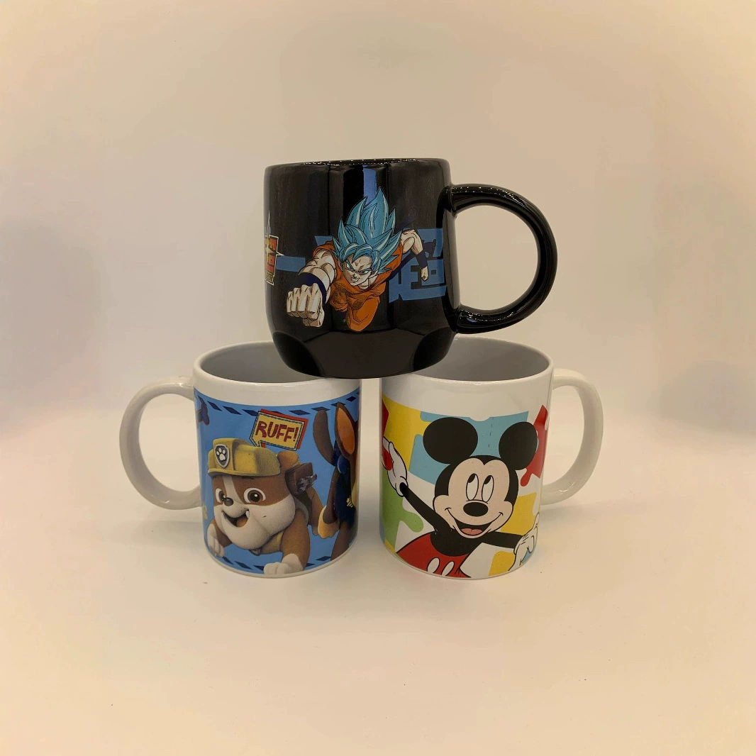 Foreign trade tail goods export mug ceramic cup wholesale water cup white porcelain large size environmentally friendly ceramic business gift