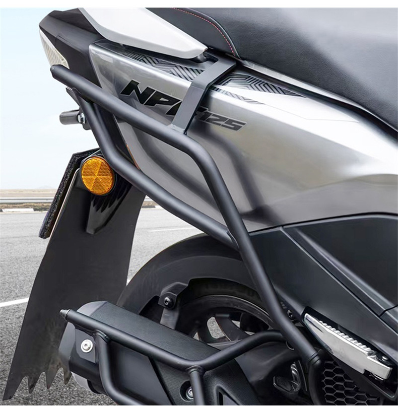 Suitable for Honda Npf125 Bumper Anti-Collision and Anti-Fall Bumper Fully Surrounded Scooter Front and Rear Bumper Modification Accessories
