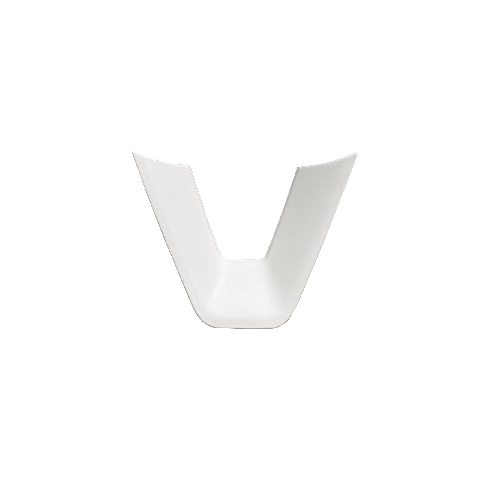 리뉴얼 Y 스티어링 휠 V자형 스티커-화이트