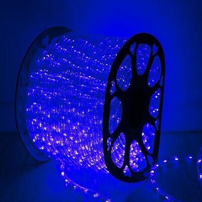 Decorative lamp LED Light belt Seven rainbow The neon lights pipe circular Light belt transparent Second Light belt