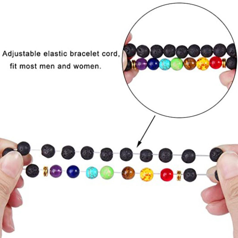 Vintage Style Geometric natural stone Beaded Bracelets