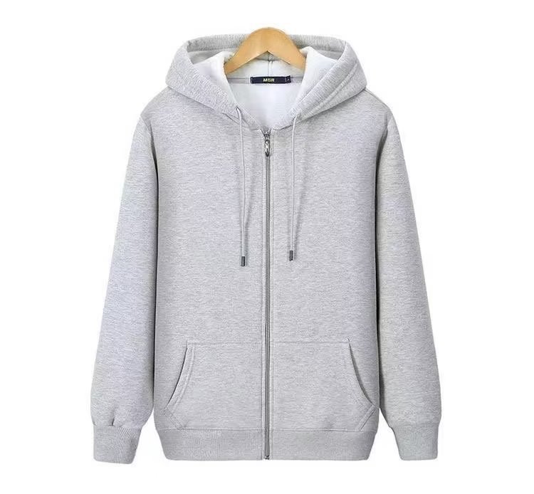Felpa uomo con cappuccio e zip in velluto tedesco calda_voghion.com