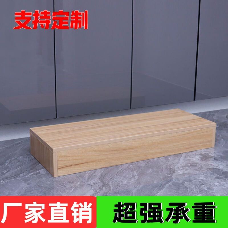 实木垫脚凳台阶脚踏增高地台讲台厨房垫高脚踏板踏脚神器可钉制|undefined