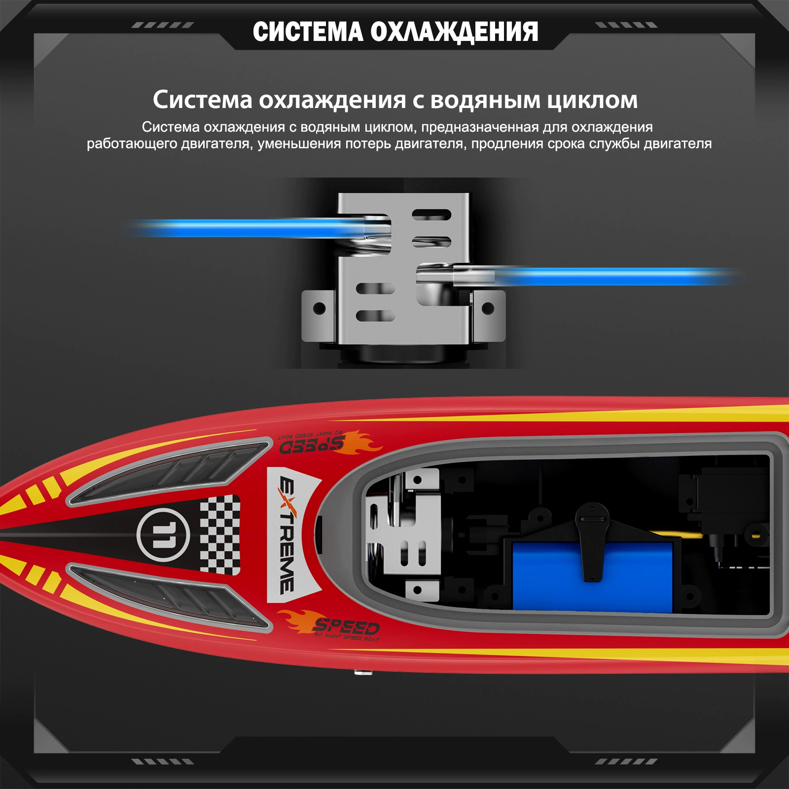 Радиоуправляемый корабль V003