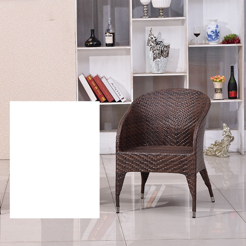 Sillas de caña al aire libre balcón terraza sillas de caña jardín al aire libre ocio comedor de té café mesas y sillas