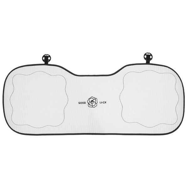 Silk white pillow
