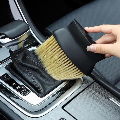 Auto supplies collection dust removal brush air conditioning outlet interior fine seam dust cleaning soft brush dust removal artifact