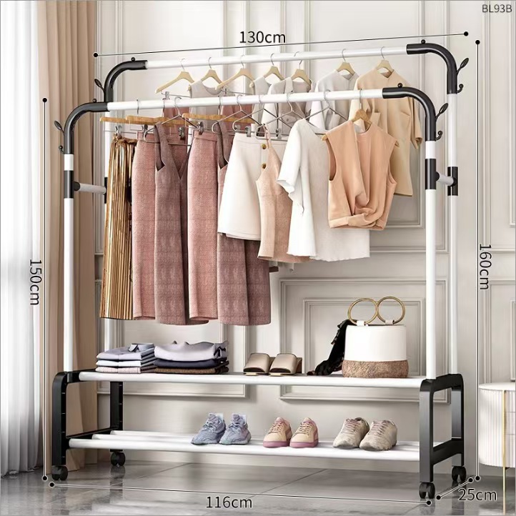 더블 레이어 더블 폴 화이트 130+ 휠