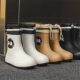 Children's Rain Boots Girls' Non-slip Water Shoes for Students Boys' Rain Boots Cartoon Cute Parent-child Rain Boots
