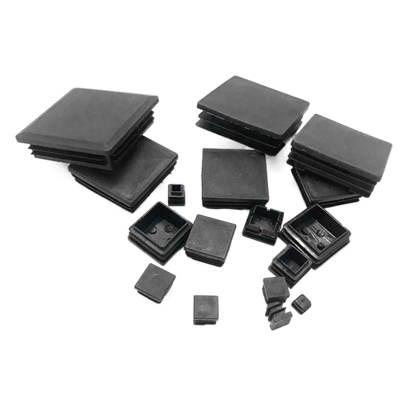 Квадратная пробка трубы заглушка трубы из нержавеющей стали пластиковая головка трубы заглушка круглая пробка трубы нога заглушка пластиковая резиновая заглушка