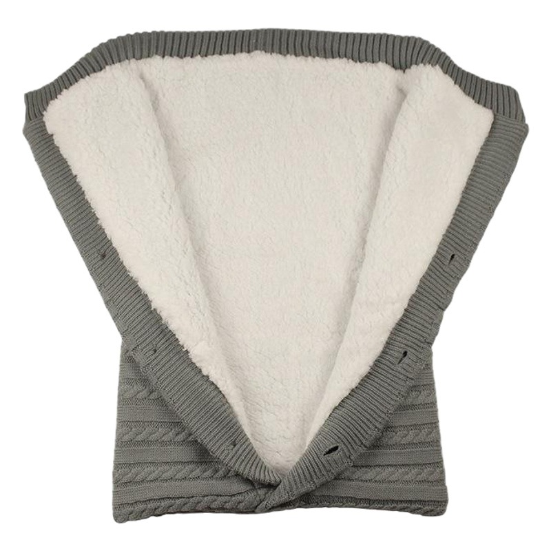 Yinmei otoño e invierno Bebé cochecito bolsa de dormir al aire libre bebé de punto saco de dormir lana forrada engrosada edredón transfronterizo