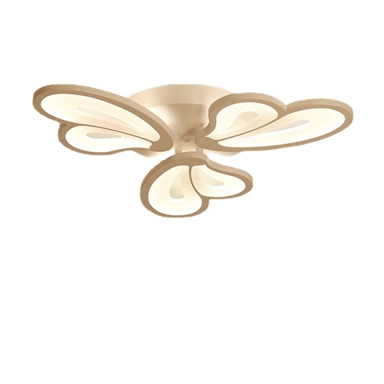 Moderno minimalista lámpara de techo tipo pétalo mariposa linterna comedor sala de estar pasillo decoración del hogar lámpara Zhongshan lámparas