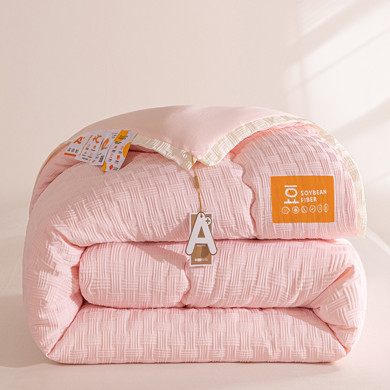 Quilt de fibra de soja en invierno, primavera y otoño, cuatro estaciones, dormitorio estudiantil general, 10 kg de core de edredón de invierno.
