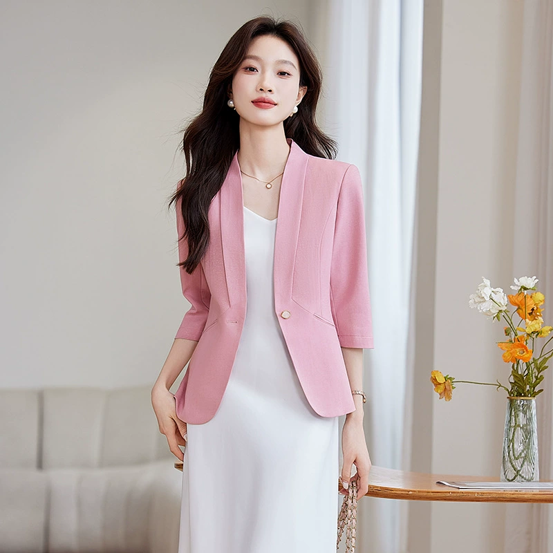 Summer thin classic suit jacket, high-end