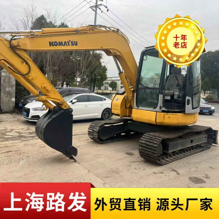 90% новый Komatsu PC78US без хвоста, б/у экскаватор на продажу с гарантией один год