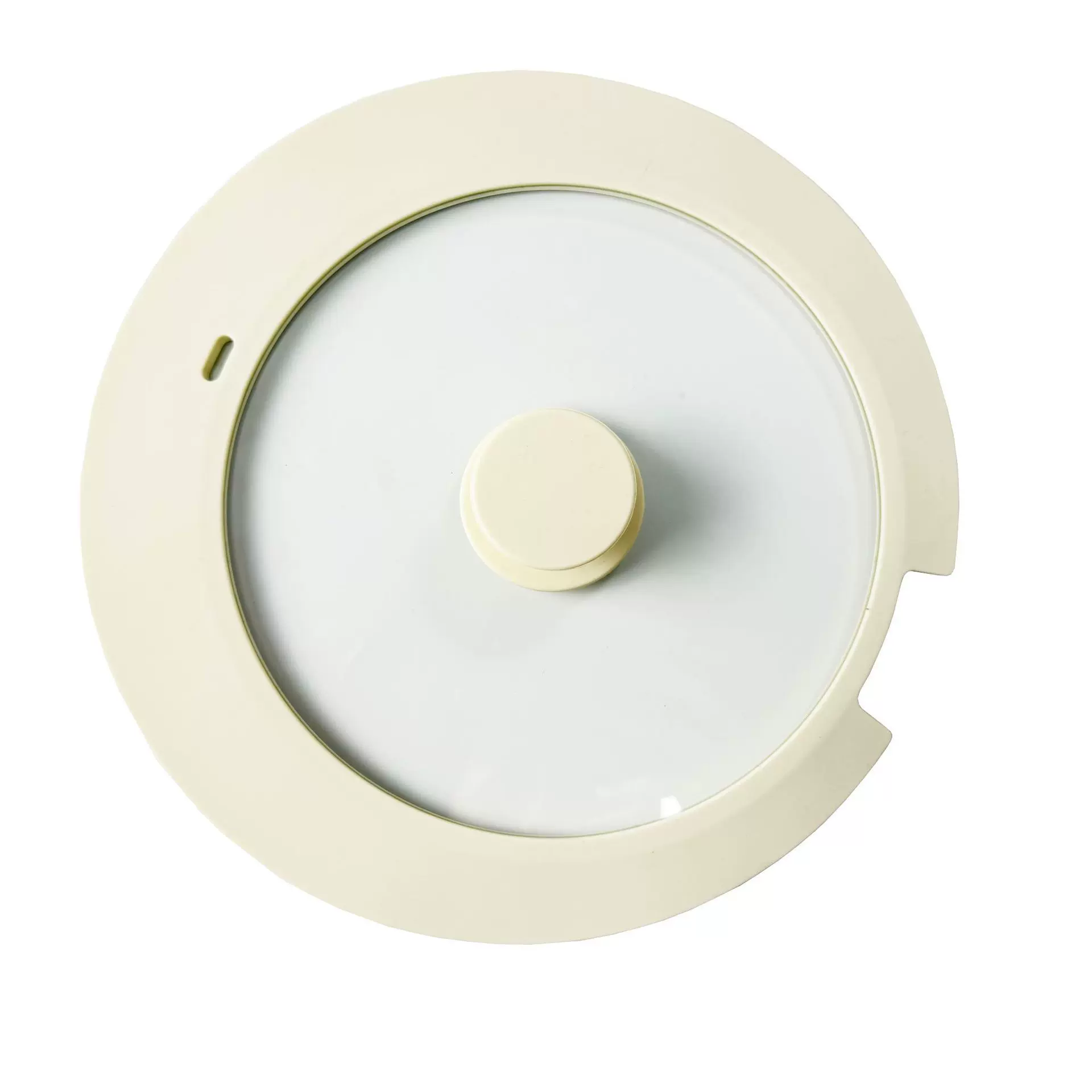 新款18-20cm双尺寸玻璃盖 硅胶缺口盖 炒锅奶锅汤锅锅盖